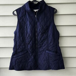Talbots puffer vest size M
